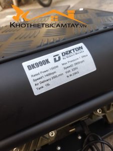 Máy nén khí không dầu Dekton DK-990K