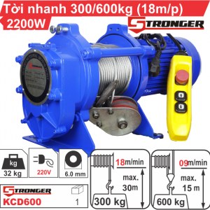 TỜI XÂY DỰNG STRONGER KCD600