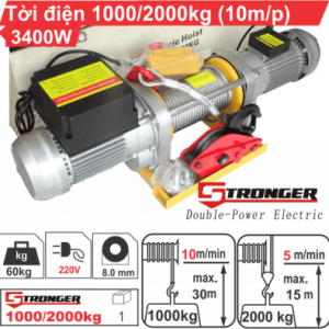 Tời xây dựng STRONGER 1000-2000KG