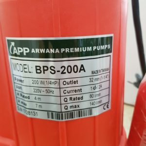 Bơm chìm nước thải APP BPS-200A