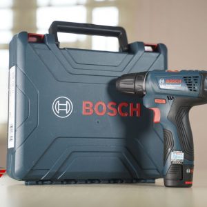 Máy khoan pin Bosch GSR 120-LI GEN II (2pin + phụ kiện)